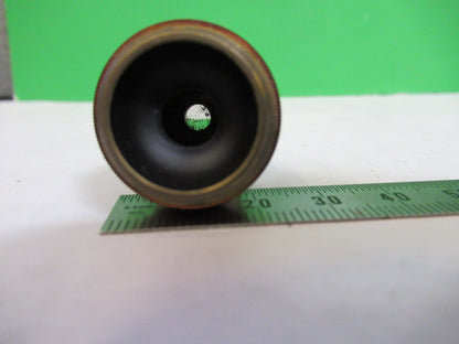 ANTIQUE BAUSCH LOMB BRASS OBJECTIVE 43X MICROSCOPE PART AS PICTURED S7-A-30