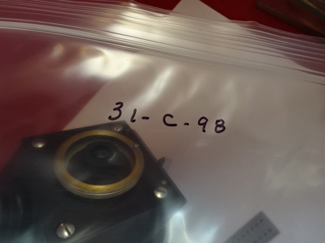 MICROSCOPE PART REICHERT AUSTRIA ZETOPAN HEAD SUPPORT OPTICS AS IS #31-C-98