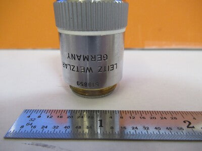 LEITZ GERMANY OBJECTIVE 100X /160 MICROSCOPE PART OPTICS AS PICTURED &85-B-35