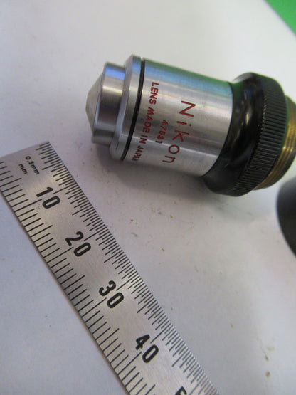 Nikon Japan Objective Dll 100X Hi Phase Microscope Part