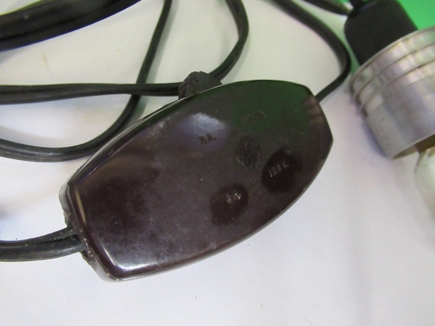 ANTIQUE BRASS AO SPENCER LAMP ASSEMBLY MICROSCOPE PART AS PICTURED V1-A-27