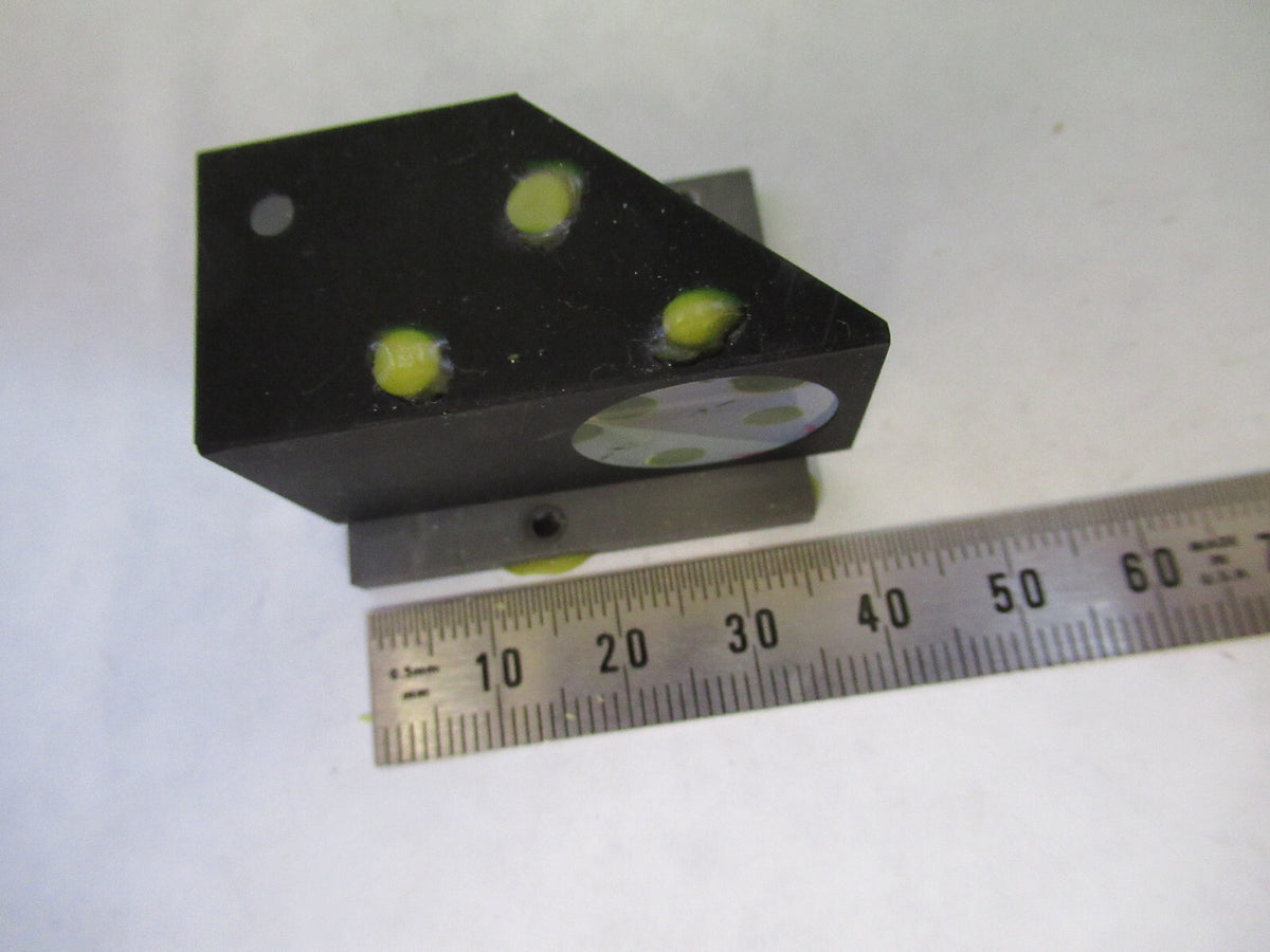 BAUSCH LOMB GLASS PRISM HEAD OPTICS MICROSCOPE PART AS PICTURED S7-A-55