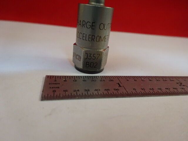 PCB PIEZOTRONICS CHARGE MODE J357B02 VIBE ACCELEROMETER SENSOR AS IS  #37-A-03