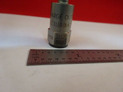 PCB PIEZOTRONICS CHARGE MODE J357B02 VIBE ACCELEROMETER SENSOR AS IS  #37-A-03
