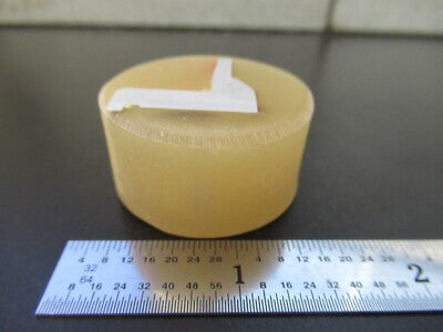 METALLOGRAPHIC SPECIMEN WELDING SAMPLE EDUCATIONAL STUDY AS PICTURED &A9-A-34