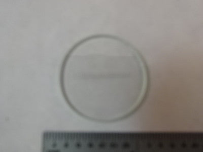 OPTICAL MICROSCOPE RETICLE 24 mm DAMETER OPTICS AS PICTURED &J8-B-05