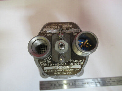 FOR PARTS TRANSMITTER 418-10054 AIRCRAFT PRESSURE OIL FUEL AS PICTURED &75-FT-01
