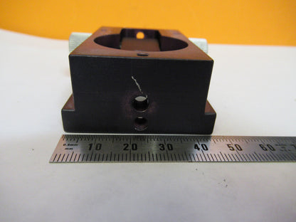 optical FIXTURE WITH MOVABLE LENS  laser optics as pictured  Y2-A-96