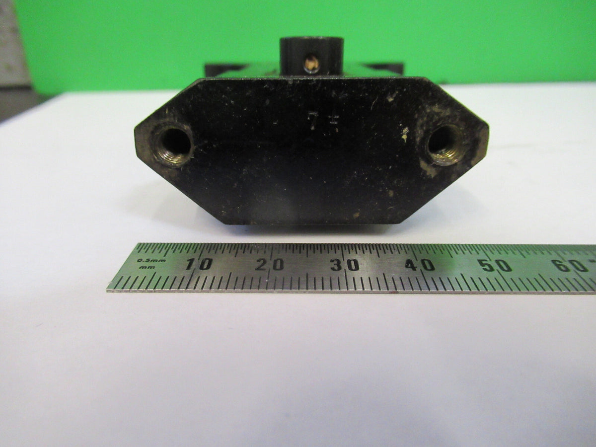 Antique Brass Reichert Holder Frame Microscope Part