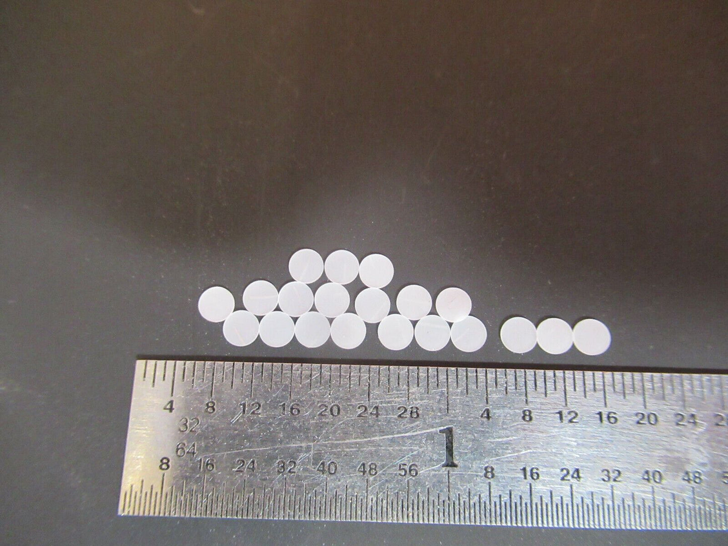 LOT QUARTZ X-CUT PIEZOELECTRIC BLANKS UNPLATED ULTRASONIC SENSOR &FT-1-A-93