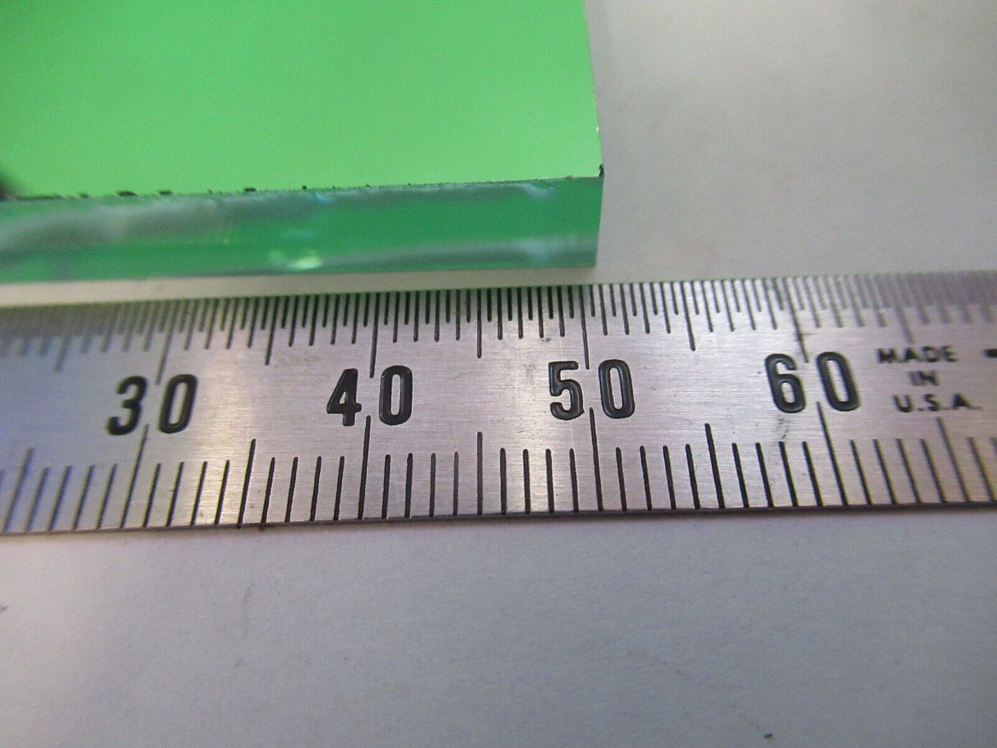 OPTICAL  FLAT MIRROR OPTICS AS IS #Z5-A-65