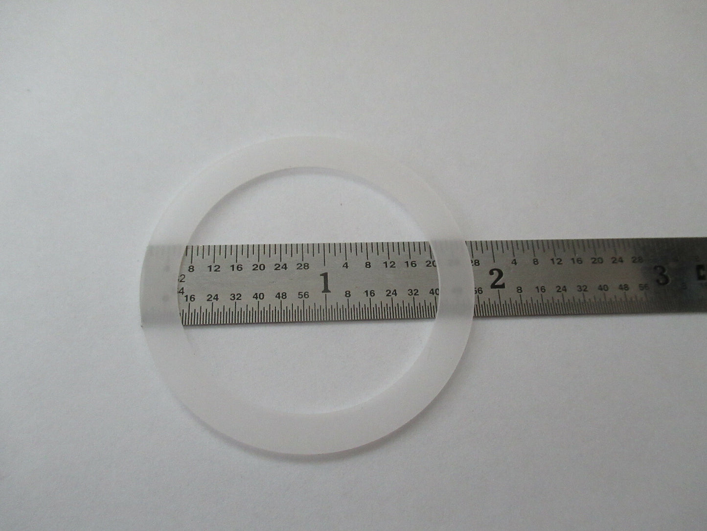 BLANK PIEZOELECTRIC QUARTZ CRYSTAL X-CUT UNPLATED PIEZO SENSOR AS PIC #F5-A-66