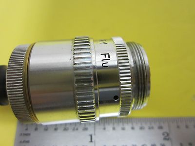 LEITZ WEIRD OBJECTIVE FLU MICROSCOPE OPTICS AS IS BIN#A1-T-88