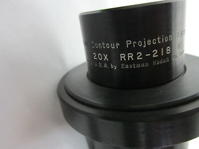 Microscope Part Lens Kodak 20X Contour Projection Optics ??