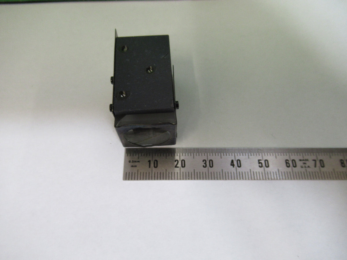 BAUSCH LOMB GLASS PRISM OPTICS MICROSCOPE OPTICAL PART AS PICTURED 98-A-09