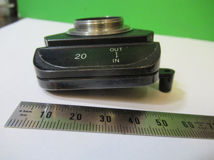 Olympus Japan Nomarski Dic Prism 20 Lens Microscope Part