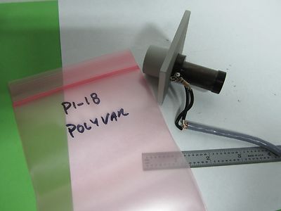 MICROSCOPE PART POLYVAR LEICA REICHERT DETECTOR OPTICS AS IS BIN#P1-18