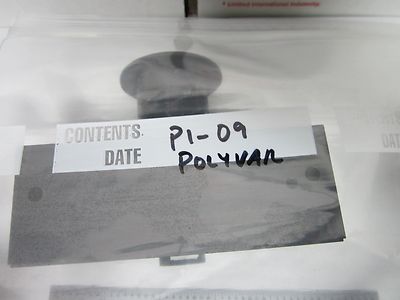 MICROSCOPE PART POLYVAR REICHERT LEICA  IRIS ASSEMBLY AS IS BIN#P1-09