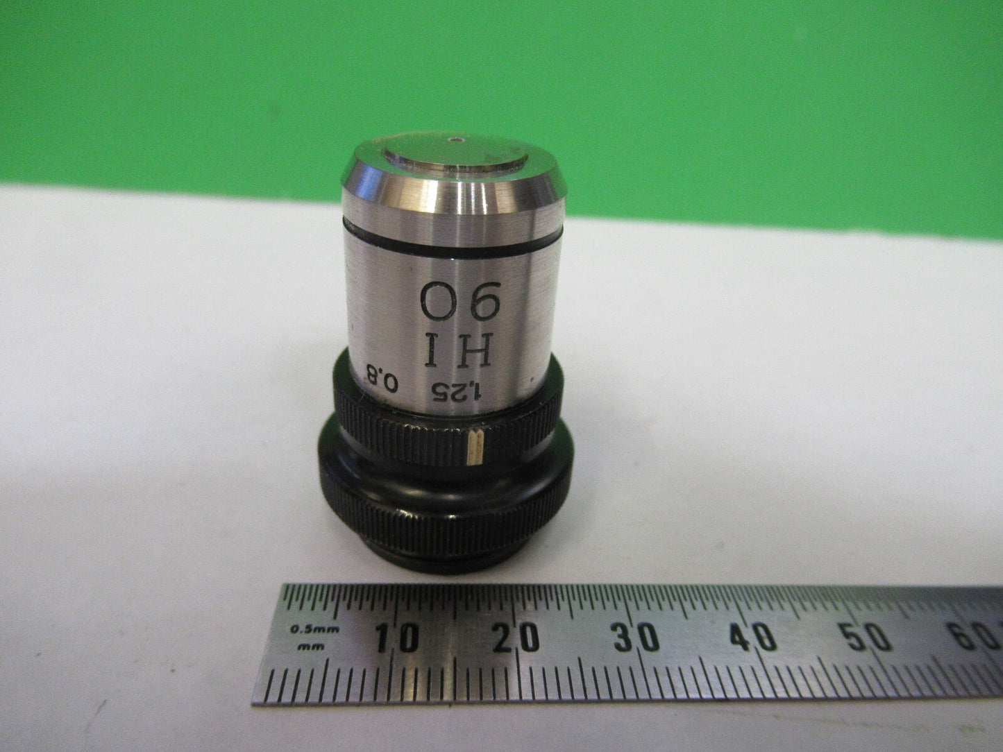 Antique Carl Zeiss AG Jena Iris 90X Objective Microscope Part
