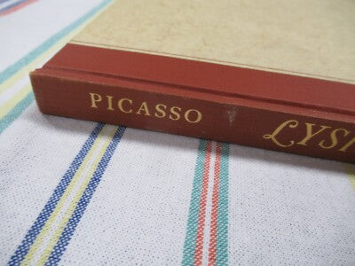 Original Book Pablo Picasso Lysistrata 1962 Rare