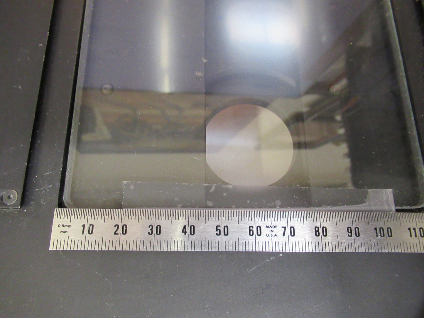 BAUSCH LOMB MICROTECH XY STAGE TABLE MICROSCOPE PART AS PICTURED Y3-A-35