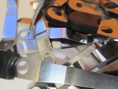 LOT CLIPS ASSORTMENT MICROSCOPE PART AS PICTURED &1E-C-98