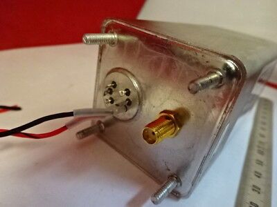 WENZEL MITEQ 5 MHz LOW PHASE NOISE QUARTZ OSCILLATOR FREQUENCY STANDARD #6V-A-33