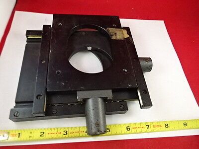 TABLE POSITIONING STAGE PART WITHOUT MICROMETERS AS IS &IL-74-08