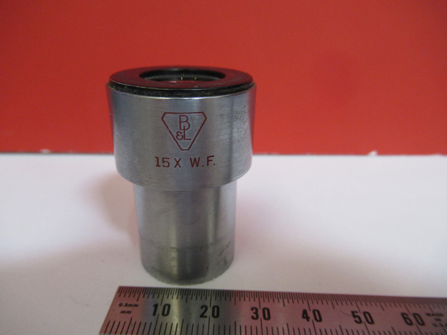 LENS BAUSCH LOMB  15X WF EYEPIECE OCULAR MICROSCOPE PART As Pictured S8-B-32