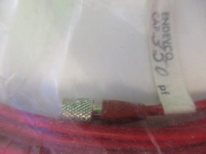 PCB ENDEVCO LOW NOISE CABLE 3090A1 for accelerometer  AS PICTURED S7-A-24