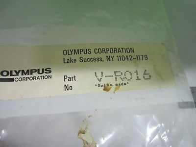 MICROSCOPE PART POLARIZER OLYMPUS POL V-R016 OPTICS BIN#25-14-19