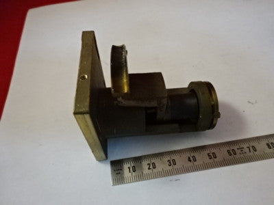 VICKERS ENGLAND BRASS STAGE MECHANISM MICROSCOPE PART AS IS &99-09