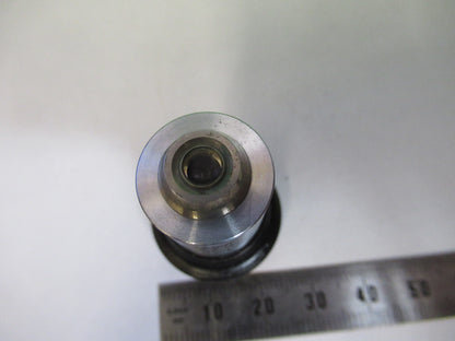 MICROSCOPE PART OBJECTIVE OLYMPUS JAPAN 10X LENS OPTICS AS PICTURED #Z6-A-30