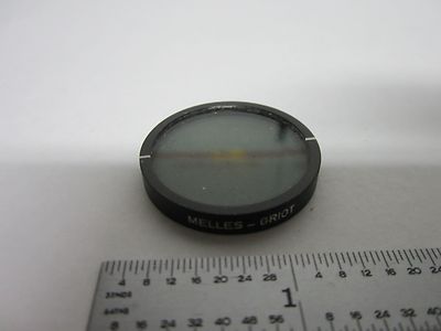 MICROSCOPE PART POLARIZER POL ANALYZER [burnt spot]  OPTICS BIN#P5-32