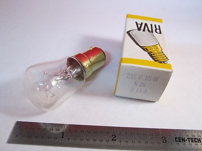Microscope Lamp Riva 235V 15W Germany Illuminator Optics