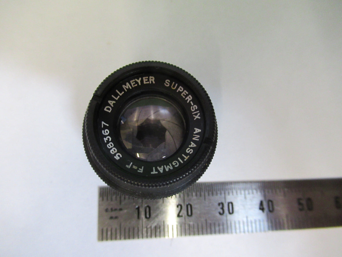 Dallmeyer Lens Super Six England + Iris Anastigmat