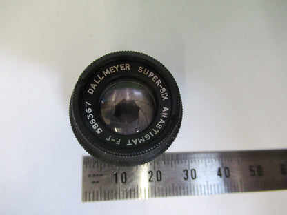 Dallmeyer Lens Super Six England + Iris Anastigmat