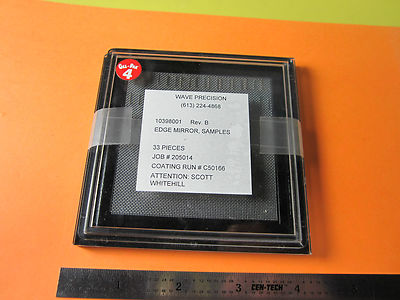 OPTICAL EDGE MIRROR LOT LASER OPTICS BIN#9-90
