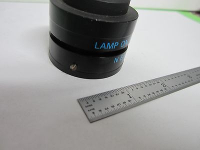 MICROSCOPE PART ZEISS  N EPI FLUORESCENCE OPTICS AS IS BIN#M7-26