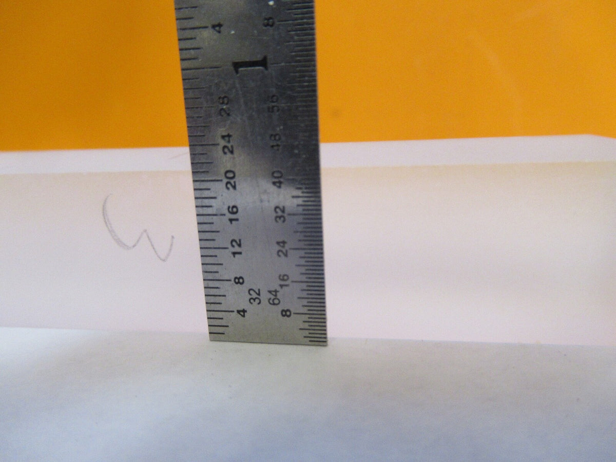 Optical Long Bi Convex Bar Glass Lens Rare Laser Optics