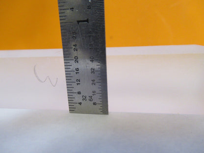 Optical Long Bi Convex Bar Glass Lens Rare Laser Optics