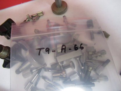 HUGE LOT ASSORTED SCREWS LEITZ BAUSCH ETC MICROSCOPE PART AS PICTURED T9-A-66