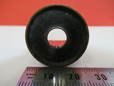 ANTIQUE ERNST LEITZ WETZLAR  EYEPIECE 10X MICROSCOPE PART AS PICTURED &B1-B-19