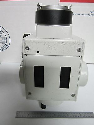 MICROSCOPE 307-143 LEITZ GERMANY LAMP HOUSING ILLUMINATOR OPTICS AS IS BIN#P3-02