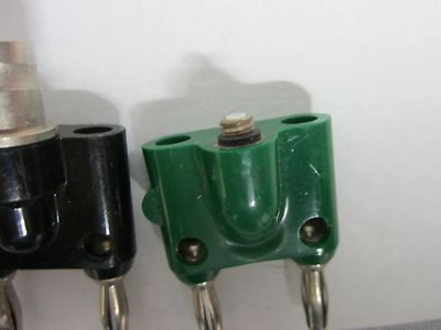 Lot 2 Ea Pomona BANANA to BNC & 10-32 Adapter