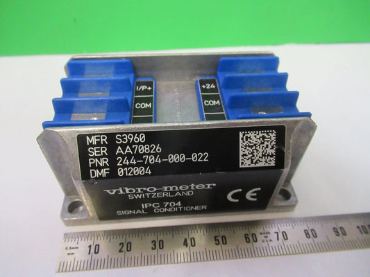 MEGGITT VIBRO-METER IPC704 244-704-000-022 AMP MODULE for ACCEL 5-B-18