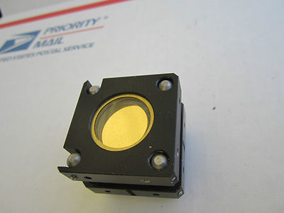 Optical Fixture with Gold Plated Mirror [Spotted-dirty] Laser Optics Dwr