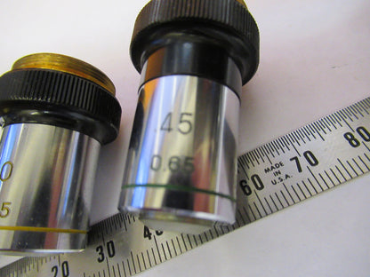 LOT WOLFE OBJECTIVE  LENS MICROSCOPE PART AS PICTURED Y1-A-57
