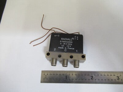 RADIALL FRANCE R565532500 COAXIAL SWITCH 26 GHz MICROWAVE RF AS PICTURED B9-A-06