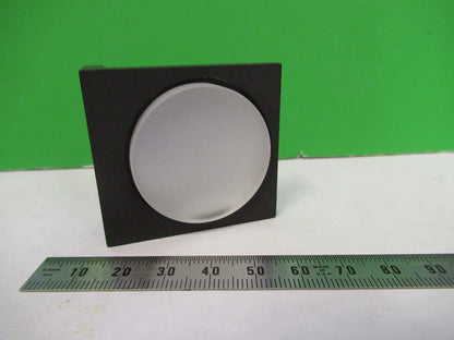 ZEISS GERMANY  MOUNTED MIRROR FLAT MICROSCOPE PART AS PICTURED V8-B-14